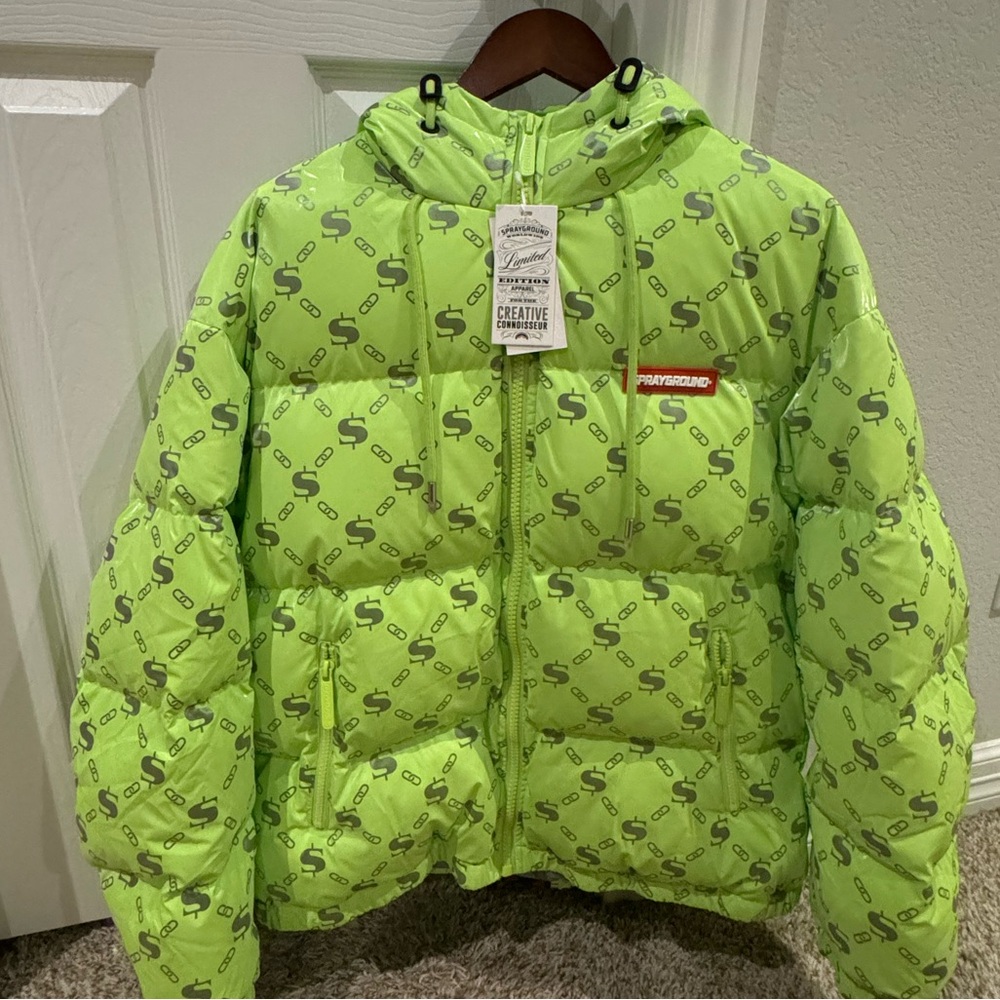 Sprayground Limited Edition Money Sign Jacket